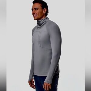 Coolibar Men’s UPF 50+ Fishing Shirt – Size XL – Excellent Condition – Gray